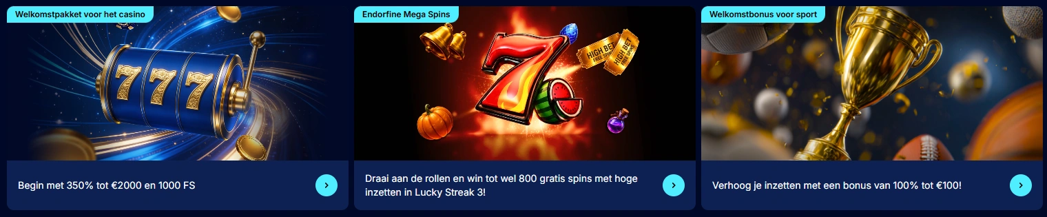Andromedasino Bonus